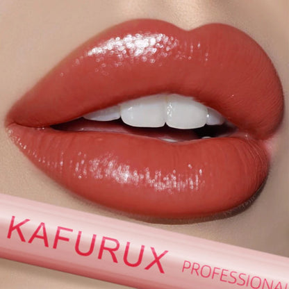 KAFURUX Sexy Red Lip Plump Serum Gloss – Volumizing Essential Oil Long‑Lasting Lip Stain
