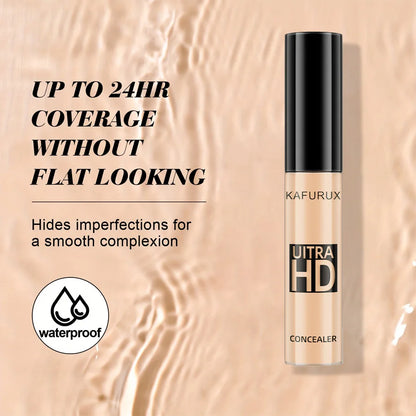 KAFURUX Matte High‑Coverage Liquid Concealer 1pc – Waterproof Oil‑Control Moisturizing Foundation (5 Shade Variants)