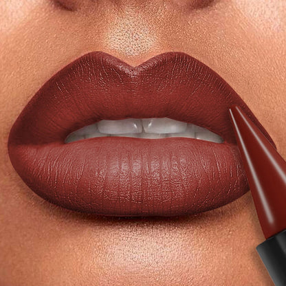KAFURUX Nude Brown Waterproof Matte Lip Liner Pen – Smooth Long-Lasting Lip Tint