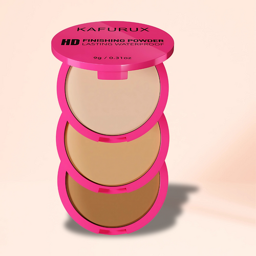 KAFURUX Oil Control Matte Pressed Powder – Long Lasting Full Coverage Setting Powder in 5 Color Variants for Flawless