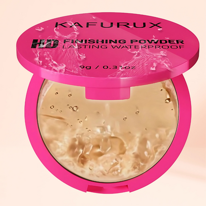 KAFURUX Oil Control Matte Pressed Powder – Long Lasting Full Coverage Setting Powder in 5 Color Variants for Flawless