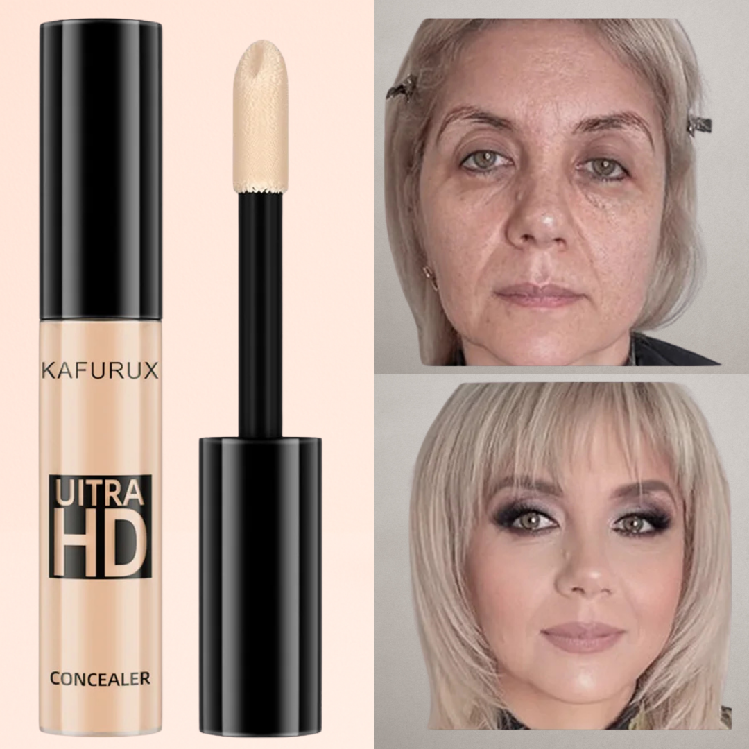KAFURUX Matte High‑Coverage Liquid Concealer 1pc – Waterproof Oil‑Control Moisturizing Foundation (5 Shade Variants)