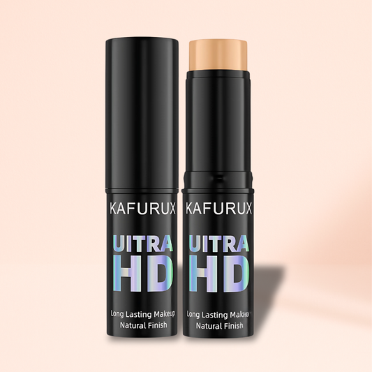 KAFURUX High‑Coverage Stick Foundation – Smooth Plumper Concealer for Spots Acne Dark Circles in 9 Color Variants (1 pc)