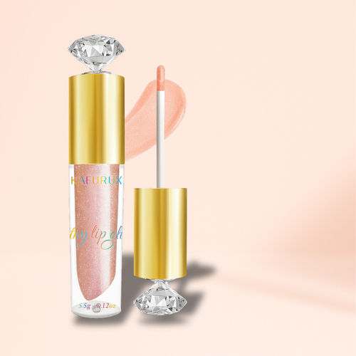 KAFURUX Moisturizing Diamond Shimmer Lip Gloss – Sparkling Pearl-Glam Liquid Lipstick in 9 Glitter Shades (1 pc)