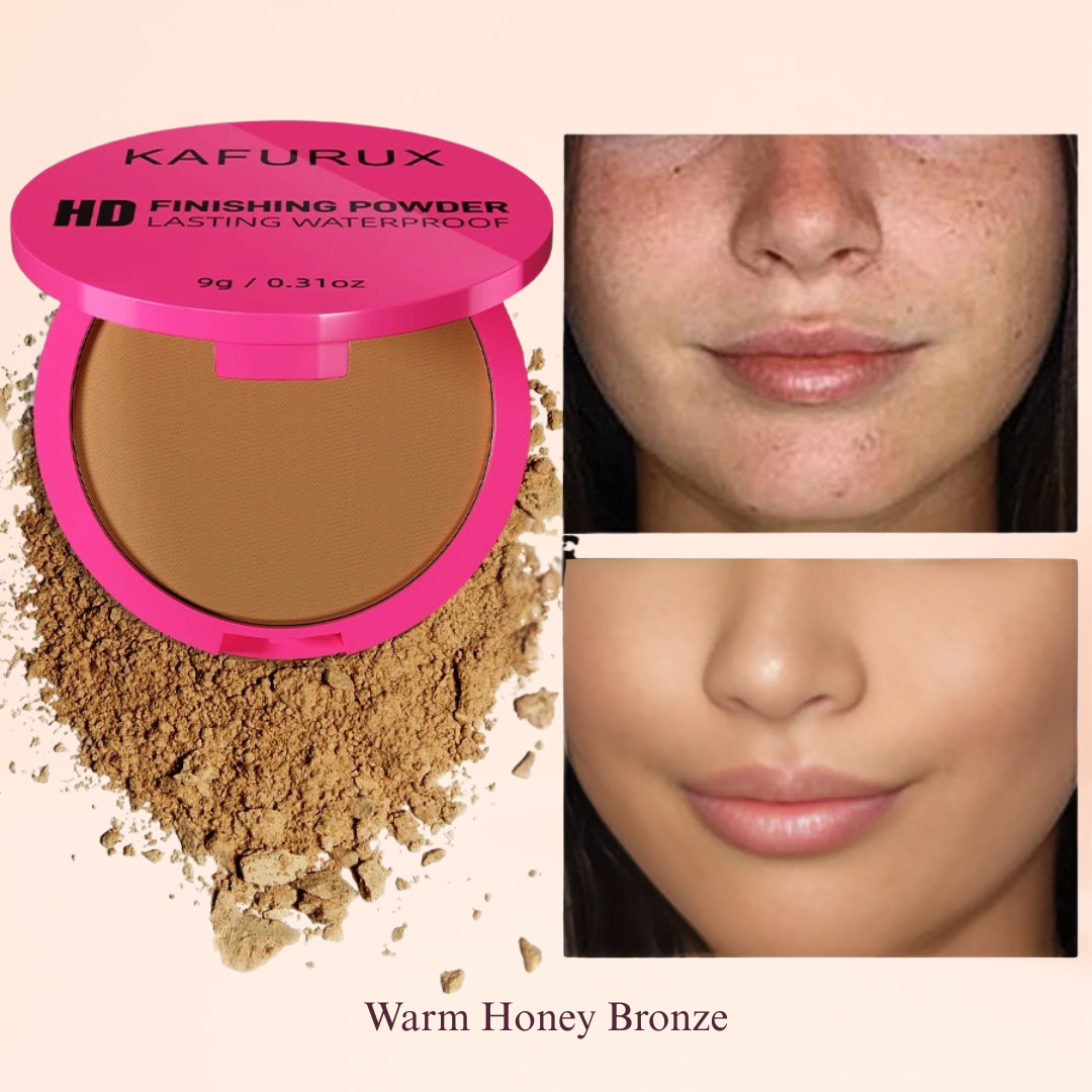 KAFURUX Oil Control Matte Pressed Powder – Long Lasting Full Coverage Setting Powder in 5 Color Variants for Flawless