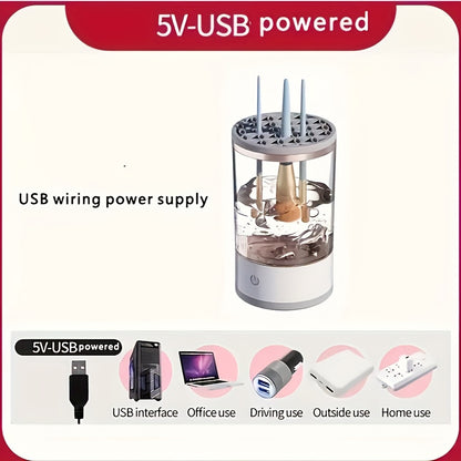 Portable USB Makeup Brush Cleaner