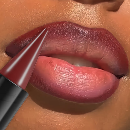 KAFURUX RUX Lipstick Pen - Waterproof, Non-Sticky, Lightweight Lip Makeup with Vibrant Red & Nude Shades, Perfect for All Skin Tones, Natural Finish Lipstick | Vibrant Lipstick | Smooth Texture