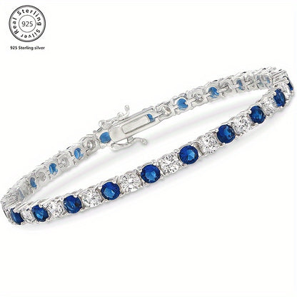 Elegancia italiana: pulsera artesanal de plata de ley 925