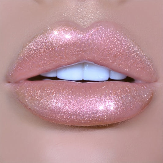 KAFURUX High Color Persistence Glossy Pink 1pc Lipstick - Non-Removal Moisturizing Paste for All Skin Types