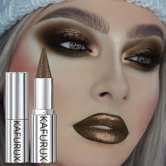 KAFURUX Lipstick Pen - Natural & Shiny Brown Lipstick for Daily Use, Clubbing, or Parties, Versatile for Mouth & Eyes, All Light Beige Types, Creamy Formula