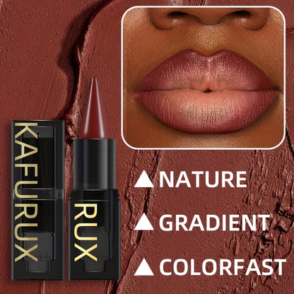 KAFURUX RUX Lipstick Pen - Waterproof, Non-Sticky, Lightweight Lip Makeup with Vibrant Red & Nude Shades, Perfect for All Skin Tones, Natural Finish Lipstick | Vibrant Lipstick | Smooth Texture
