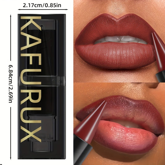 KAFURUX RUX Lipstick Pen - Waterproof, Non-Sticky, Lightweight Lip Makeup with Vibrant Red & Nude Shades, Perfect for All Skin Tones, Natural Finish Lipstick | Vibrant Lipstick | Smooth Texture