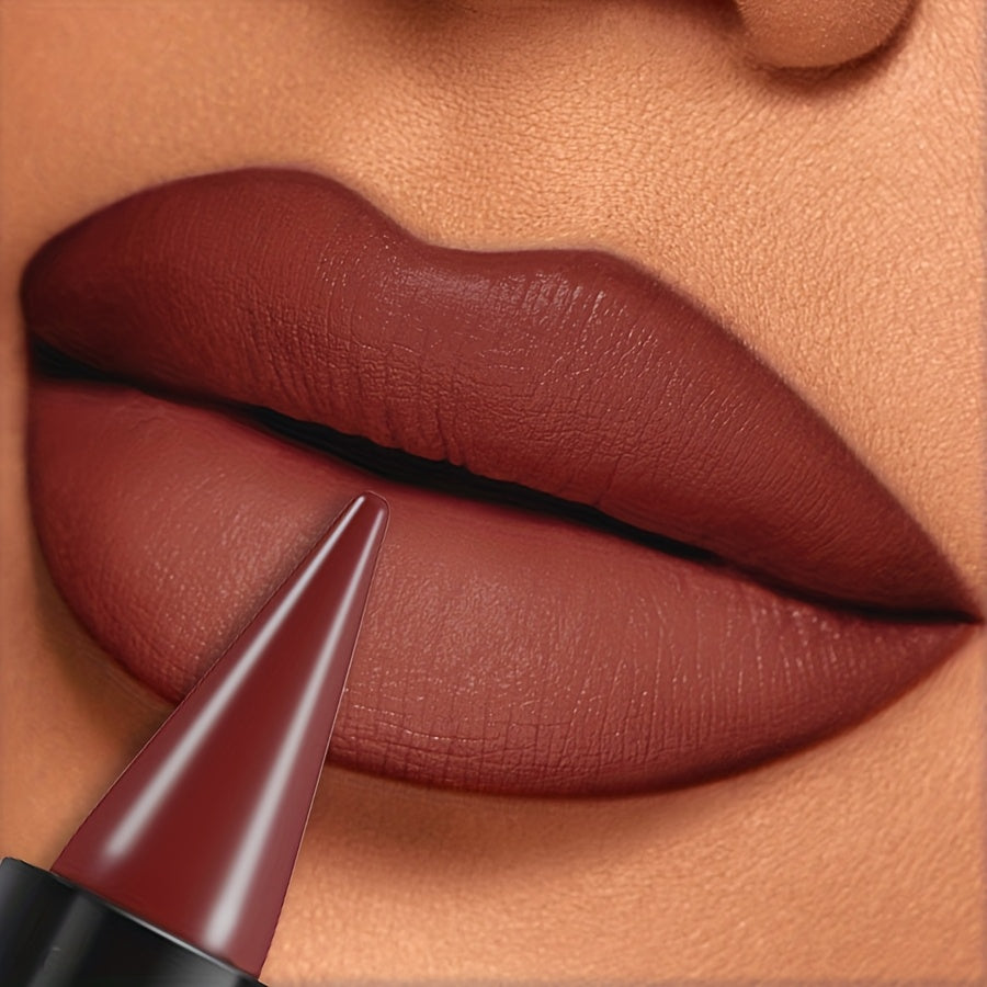 KAFURUX RUX Lipstick Pen - Waterproof, Non-Sticky, Lightweight Lip Makeup with Vibrant Red & Nude Shades, Perfect for All Skin Tones, Natural Finish Lipstick | Vibrant Lipstick | Smooth Texture