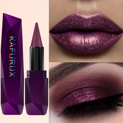 KAFURUX hydrating purple lipstick – rich creamy formula for smooth European lip coverage