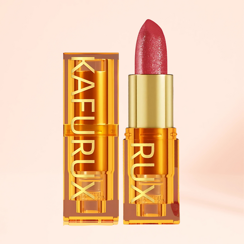 KAFURUX 1pc Bold Glitter Metallic Lipstick – 16 Intense Colors with Pearlescent Shine Long Lasting Lip Tint for Women