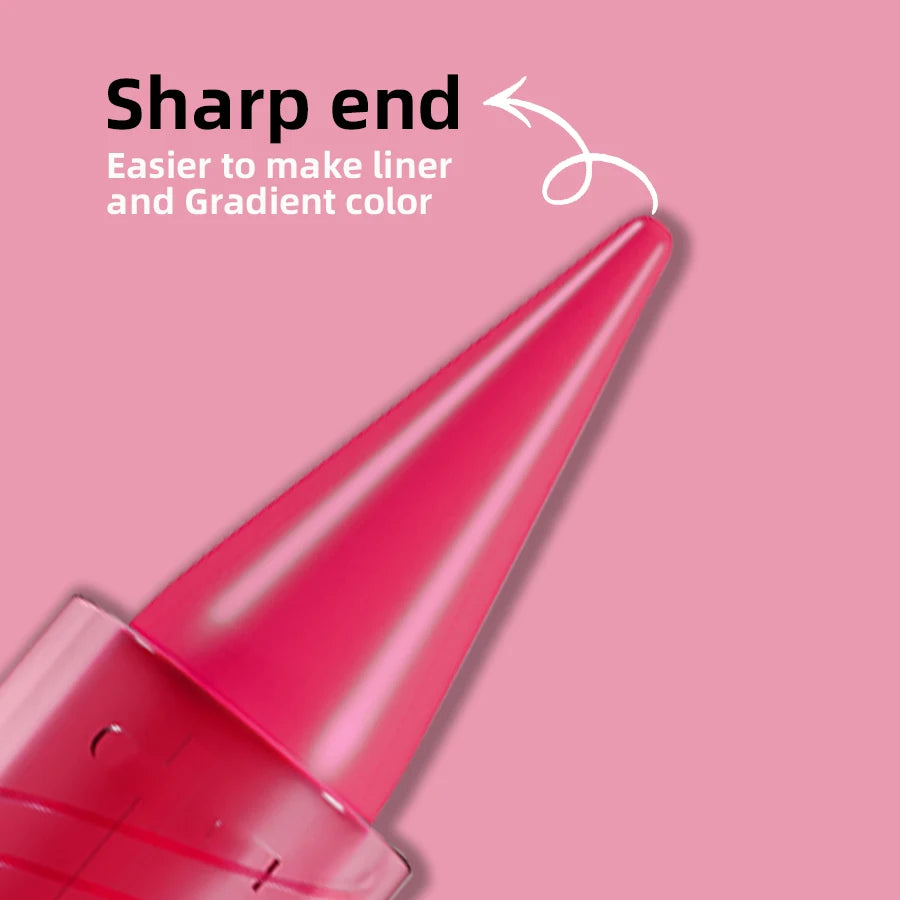 KAFURUX matte lipstick pen sharp tip for precise liner and gradient blending