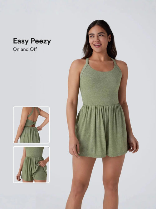 Pocket 2-in-1 Romper-Easy Peezy Edition green usa uk